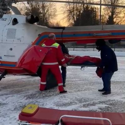 Медицинская эвакуация на вертолете Bo-105